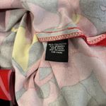 Premise  Floral Abstract Print Skirt Red Pink Yellow Brown Black Artistic Size 10 Photo 9