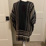 Evereve NWT  ECHO Poolside Plaid Cardi Ruana Poncho Photo 8