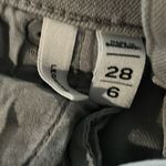 Loft Made and Loved  Gray‎ Denim Stretch Skinny Leggings Jeggings Sz 6 /28 Photo 5