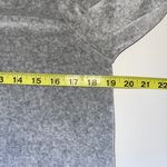 J.Jill Pure Gray Velour V-neck Oversized Sweater Small Tall Photo 6