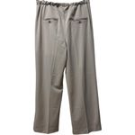 Free People New  Tyler Menswear Light Tan‎ Wide Leg Trousers Pants Large Photo 5