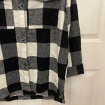 Serra NWT!!!  Black and White Women’s Flannel Shacket Photo 5