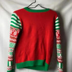 No Boundaries  WO JR SIZE 7/9  CHRISTMAS SWEATER TOO CUTE TO BE NAUGHTY Photo 6