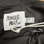 Princess Polly  NWT Black & Silver Dress‎ Size 4 Homecoming Dress Photo 1