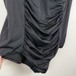 Torrid  One Piece Swimsuit Plus 3R Black Caged Strappy Underwire Beach Ruched‎ Photo 2