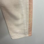 Reformation  Jeans Cynthia Tonal Reworked Hi-Rise Straight Jeans Bone Wash sz 27 Photo 7