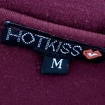 Hot Kiss  Criss Cross Tie Front Knit Top Photo 4