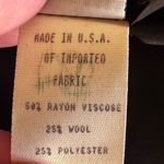 Gianni Vintage Wool Blend Made in the USA Heather Gray Button Down SZ 12 Photo 9