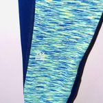 Victoria's Secret Victoria’s Secret VSX Knockout Blue Space-dye Contrast Leggings Photo 6