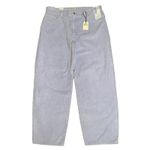 Levi's Fresh Retro 70s Inspired Corduroy Baggy Dad Lilac Purple Womens Jeans 33 Photo 1