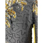 Laurence Kazar VTG 80s 90s Laurance Kazar Black Gold Heavy Hand Beaded Sequin Glam Dress NWT XL Photo 10