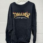 Thrasher Magazine Black Crewneck Photo 0