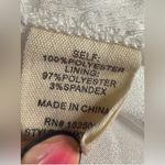 Gimmicks by BKE  Cream Blouse with Fern Design Photo 4