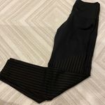 Strut this  Women’s Black Mesh Bottom Leggings Photo 0