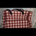 Vera Bradley  Three Pocket Tote in Highlands Red White Houndstooth Photo 2
