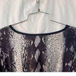 Bebe Y2K Glam  Snake Print Bandage Dress Women Medium Cap Sleeve Bodycon Clubwear Photo 3