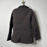 Calvin Klein Brown Quilted Snap Button Jacket Women's XS Photo 4