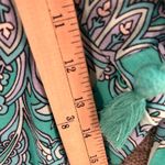 Belle By Kim Gravel Womens Capri Pants Size 1X Boho Paisley Floral Oversized Green Photo 11