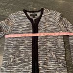 J.Crew  Cardigan Sweater Black White Boucle 03509, Size XS Photo 2