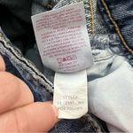 No Boundaries  Patchwork Straight Leg Jeans Varsity Appliqué Mid Rise Blue 11 Photo 5