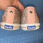 Keds  X Kate‎ Spade rose gold glitter sneakers size 7.5 Photo 5