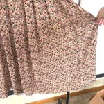 American Vintage Vintage Floral Midi Skirt Spring Fairy Ditsy Dark Romantic Flowy Prairie Medium Photo 3