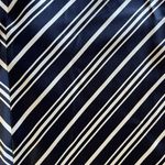 Pendleton  Silk‎ Skirt Women's Size 10 Nautical Blue White Striped Classic A Line Photo 2