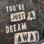 Tokyo Darling  Heather Grey Youre Just A‎ Dream Away Medium Script Graphic Tee Photo 1