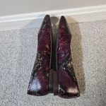 Frye  Dana Ballet Flats‎ In Multi Berry Reptile Womens Size 9 Photo 5