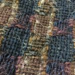 ZARA TRF Fiber Textured Plaid Coat Jacket M Photo 7