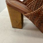 Jeffrey Campbell  Kelowna Perforated Mule‎ in Brown Size 9.5 Photo 2