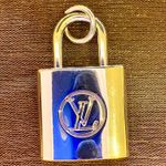 gold charm. Gold chain included. (Chain is unknown brand)Measurements a tad of 1cm L and W. So classy! Wear it as a necklace, a bracelet, purse or wallet charm, etc. Photo 4