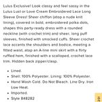 Lulus Current season  Lust or Love cream ivory dress Photo 3
