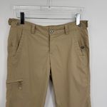 Eddie Bauer  Sport pants women's 10 nylon cropped cargo pockets outdoor hiking Photo 1