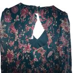 Band of Gypsies Band Of The Free Run The World Pine Berry Paisley Empire Waist Midi Dress Small Photo 5