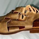 Free People  woven shoes with leather tie, size 37 Photo 2