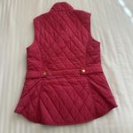 Lilly Pulitzer  Getaway Quilted Vest Hot Pink Sz S Small Photo 6