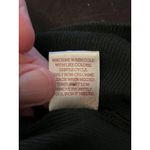 SO  T-Shirt Dress Women’s Large Black Ribbed Knit Stripe Neck Short Sleeve Mini Photo 10