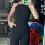 Lulus Black Backless Jumpsuit Photo 0