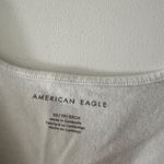 American Eagle  Blue and White Cropped Tank Top Bundle Photo 3
