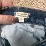 Madewell Two Tone High Rise Slim Boyjean Photo 3