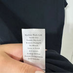 Frank & Eileen Lauren Polo Dress BLACK Heritage Jersey Small Photo 7