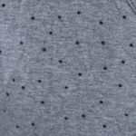 Bongo Open Back Gray Polka Dot Skater Dress Size Large Photo 7