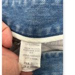 Theory 10 / 28 Wide Leg Cropped Denim Jean Trouser Pant 28" Inseam High Rise Photo 6