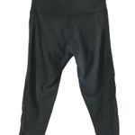 Camp David Gonzaga Bulldogs Womens Leggings Cropped Mesh Panel Black Size S  Photo 1