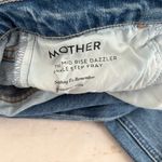 MOTHER the Mid Rise Dazzler Ankle Step Fray Jean, Something to Remember Blue Size 28 Photo 2