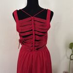 Hollywould  Red High Low Red dress NWT Photo 8