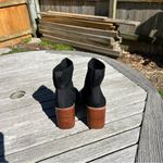 Steven By Steve Madden Nara Stacked Heel Sock Bootie in Black Size 5.5 Photo 4