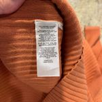 Ann Taylor  Coral Orange Ribbed Square Neck Sweater Shell Tank Top XS Photo 2