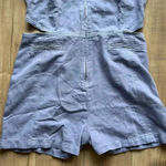 Levi's NWT Levi’s Rydon Cutout Romper Cotton/Hemp, Size Large in Dusty Persian Photo 10
